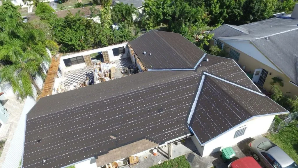 new roof installation