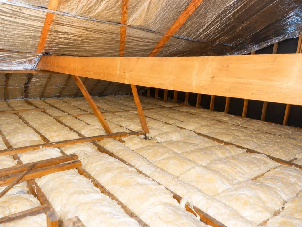 wall insulation batt installation older home Southern California